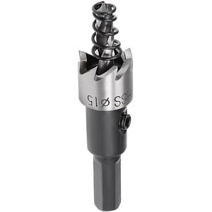 Unique 15mm HSS Drill Bit Hole Saw Cutter for Metal Alloy Wood 15mm Unique 15mm HSS Drill Bit Hole Saw Cutter for Metal Alloy Wood 15mm
