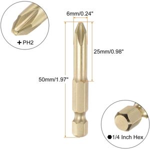 Unique PH2 Phillips Head Screwdriver Drill 2 0.24 Unique PH2 Phillips Head Screwdriver Drill 2 0.24