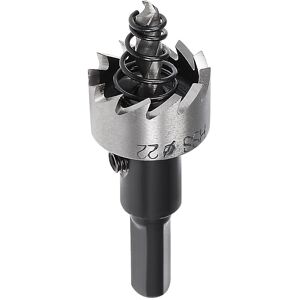 Unique 22mm HSS Drill Bit Hole Saw Cutter for Metal Alloy Wood 22mm Unique 22mm HSS Drill Bit Hole Saw Cutter for Metal Alloy Wood 22mm