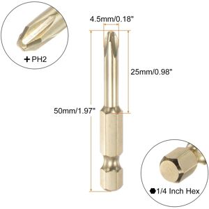 Unique PH2 Phillips Head Screwdriver Drill 2 0.18 Unique PH2 Phillips Head Screwdriver Drill 2 0.18