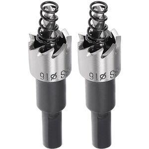 Unique 2 Pcs 16mm HSS Drill Bit Hole Saw Cutter for Metal Alloy Wood 16mm Unique 2 Pcs 16mm HSS Drill Bit Hole Saw Cutter for Metal Alloy Wood 16mm