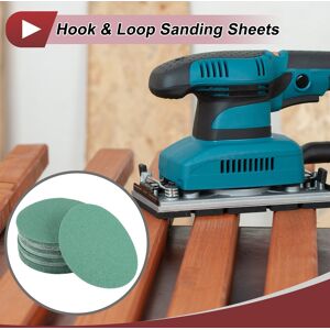 Unique 50 Pcs Round Sanding Discs Smoothing Hook Loop Sanding Sheets 6 Inch Green Aluminum Oxide 60 Grit Unique 50 Pcs Round Sanding Discs Smoothing Hook Loop Sanding Sheets 6 Inch Green Aluminum Oxide 60 Grit