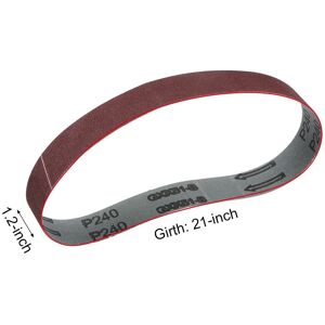 Unique 1.2 x 21 Inch Sanding Belt 600 Grit Aluminum Oxide Sand Belts 5pcs - 40 grits 40 grits Unique 1.2 x 21 Inch Sanding Belt 600 Grit Aluminum Oxide Sand Belts 5pcs - 40 grits 40 grits