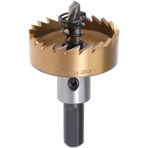 Unique 40mm HSS Drill Bit Hole Saw Stainless High Speed Steel Metal Alloy - 40x15mm Black 40x15mm Unique 40mm HSS Drill Bit Hole Saw Stainless High Speed Steel Metal Alloy - 40x15mm Black 40x15mm