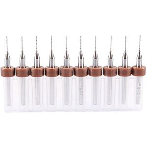 Unique 10pcs 0.5mm Carbide CNC Engraving Circuit Board Micro PCB Drill Bits - 0.5mm,1Set (10Pcs) 0.5mm,1Set (10Pcs) Unique 10pcs 0.5mm Carbide CNC Engraving Circuit Board Micro PCB Drill Bits - 0.5mm,1Set (10Pcs) 0.5mm,1Set (10Pcs)