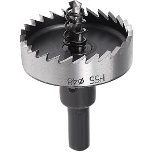 Unique 48mm HSS Drill Bit Hole Saw Cutter for Metal Alloy Wood 48mm Unique 48mm HSS Drill Bit Hole Saw Cutter for Metal Alloy Wood 48mm