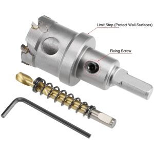 Unique 60mm Carbide Hole Cutter Hole Saws for Stainless Steel w Center Drill 32mm Unique 60mm Carbide Hole Cutter Hole Saws for Stainless Steel w Center Drill 32mm