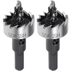 Unique 2 Pcs 25mm HSS Drill Bit Hole Saw Cutter for Metal Alloy Wood - 25mm,2Pcs 25mm,2Pcs Unique 2 Pcs 25mm HSS Drill Bit Hole Saw Cutter for Metal Alloy Wood - 25mm,2Pcs 25mm,2Pcs