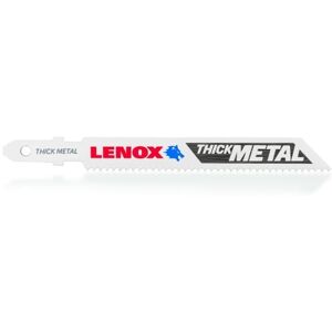 Lenox 3-5/8 in. Bi-Metal T-Shank Thick Metal Jig Saw Blade - 0.2 x 2.3 x 6.85 White 0.2 x 2.3 x 6.85 Lenox 3-5/8 in. Bi-Metal T-Shank Thick Metal Jig Saw Blade - 0.2 x 2.3 x 6.85 White 0.2 x 2.3 x 6.85