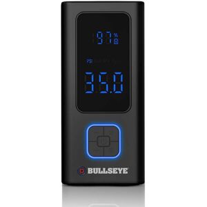 Bullseye Pocket Air Pro 12V Rechargeable Tire Inflator with LED Display Compact & Portable Air Compressor Black 7.0 In. L X 3.7 In. W X 1.8 In. H Bullseye Pocket Air Pro 12V Rechargeable Tire Inflator with LED Display Compact & Portable Air Compressor Black 7.0 In. L X 3.7 In. W X 1.8 In. H