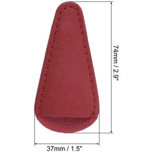 Unique PU Leather Scissors Sheath, Scissors Cover Protector, Portable Collect Bags for Eyebrow Trimming Beauty Tool Protection Dark Red 6Pcs Unique PU Leather Scissors Sheath, Scissors Cover Protector, Portable Collect Bags for Eyebrow Trimming Beauty Tool Protection Dark Red 6Pcs
