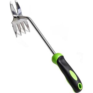 Denislawn Hand Weeder Puller Tool, Weeding Tool, Root Removal Tool with Non-Slip Handle - 14inch Green 14inch Denislawn Hand Weeder Puller Tool, Weeding Tool, Root Removal Tool with Non-Slip Handle - 14inch Green 14inch