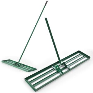 Costway Lawn Leveling Rake 36'' x 10'' Heavy Duty Level Lawn Tool for - See Details Green See Details Costway Lawn Leveling Rake 36'' x 10'' Heavy Duty Level Lawn Tool for - See Details Green See Details