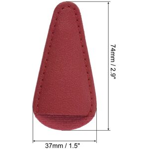 Unique PU Leather Scissors Sheath, Scissors Cover Protector, Portable Collect Bags for Eyebrow Trimming Beauty Tool Protection Dark Red 3Pcs Unique PU Leather Scissors Sheath, Scissors Cover Protector, Portable Collect Bags for Eyebrow Trimming Beauty Tool Protection Dark Red 3Pcs