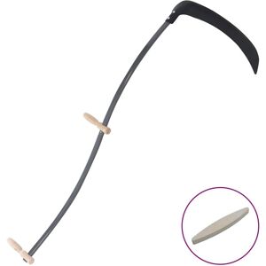 vidaXL Scythe Black, Brown Steel, Wood 57.1 in Durable Scythe - 28.0 x 57.1 x 4.3 Black 28.0 x 57.1 x 4.3 vidaXL Scythe Black, Brown Steel, Wood 57.1 in Durable Scythe - 28.0 x 57.1 x 4.3 Black 28.0 x 57.1 x 4.3