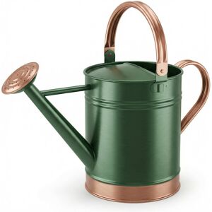 Gardenised 1 Gallon Galvanized Metal Watering Can with Removable Long Spout & Sprinkler Head for Indoor & Outdoor Use Green 16.0 In. W X 15.0 In. H X 7.0 In. D Gardenised 1 Gallon Galvanized Metal Watering Can with Removable Long Spout & Sprinkler Head for Indoor & Outdoor Use Green 16.0 In. W X 15.0 In. H X 7.0 In. D