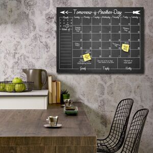 Ready2HangArt 'Tomorrow' Dry Erase Monthly Calendar on ArtPlexi White,Black 20 in. H x 30 in. W Ready2HangArt 'Tomorrow' Dry Erase Monthly Calendar on ArtPlexi White,Black 20 in. H x 30 in. W