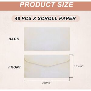 Unique Envelopes Vintage Aged Paper White Unique Envelopes Vintage Aged Paper White