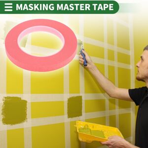Unique Universal Painters Tape Masking Master Tape Easy Removal Crepe Paper 1 Pc 140U Pink 60.15 Yards x 0.47 Inches Unique Universal Painters Tape Masking Master Tape Easy Removal Crepe Paper 1 Pc 140U Pink 60.15 Yards x 0.47 Inches