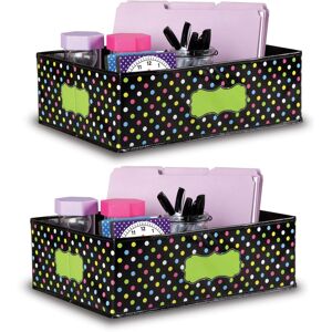 Teacher Created Resources Chalkboard Brights Storage Bin, 16 Black, Multi 16.0 In. W X 11.0 In. H X 5.0 In. D Teacher Created Resources Chalkboard Brights Storage Bin, 16 Black, Multi 16.0 In. W X 11.0 In. H X 5.0 In. D