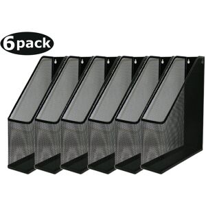 YBM HOME Mesh Steel Wall mount Hanging or Desktop Magazine Document Letter Mail File Holder 12 In. H 10 In. L 3 In. W, Pack of 6 Black 3.0 In. W X 12.0 In. H X 10.0 In. D YBM HOME Mesh Steel Wall mount Hanging or Desktop Magazine Document Letter Mail File Holder 12 In. H 10 In. L 3 In. W, Pack of 6 Black 3.0 In. W X 12.0 In. H X 10.0 In. D