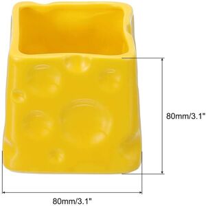 Unique Pencil Holder, Ceramics Pen Holder Cute Pencil Holders, Beige - 80 x 80 x 80mm Yellow 80 x 80 x 80mm Unique Pencil Holder, Ceramics Pen Holder Cute Pencil Holders, Beige - 80 x 80 x 80mm Yellow 80 x 80 x 80mm