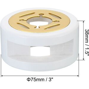 Unique Wax Seal Warmer, Wax Seal Melter Retro Melt Stove Pot Furnace Tool for Wax Sealing Beads Stamp Letter Envelope White 2 Pack Unique Wax Seal Warmer, Wax Seal Melter Retro Melt Stove Pot Furnace Tool for Wax Sealing Beads Stamp Letter Envelope White 2 Pack
