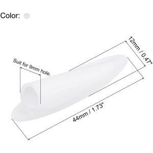 Unique 9mm Plastic Pocket Hole Plugs,for Jig Working Tool,White Wood Grain 100pcs White Unique 9mm Plastic Pocket Hole Plugs,for Jig Working Tool,White Wood Grain 100pcs White