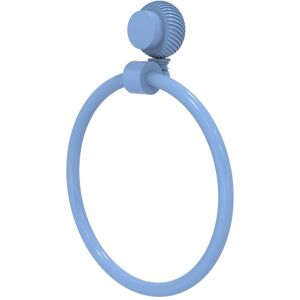 Allied Brass Venus Collection Towel Ring with Twist Accent Flat Troll Blue 6.0 In. L X 6.0 In. W X 7.5 In. H Allied Brass Venus Collection Towel Ring with Twist Accent Flat Troll Blue 6.0 In. L X 6.0 In. W X 7.5 In. H