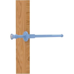 Allied Brass Carolina Crystal Collection Retractable Pullout Garment Rod Flat Troll Blue 1.8 In. L X 9.75 In. W X 1.8 In. H Allied Brass Carolina Crystal Collection Retractable Pullout Garment Rod Flat Troll Blue 1.8 In. L X 9.75 In. W X 1.8 In. H
