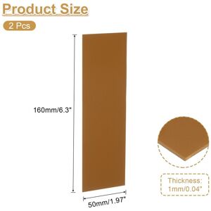 Unique Knife Handle Liner, Spacer Sheets Knife Handle Spacer Material for Knife Scales Slabs Making Supplies Tools Brown Unique Knife Handle Liner, Spacer Sheets Knife Handle Spacer Material for Knife Scales Slabs Making Supplies Tools Brown