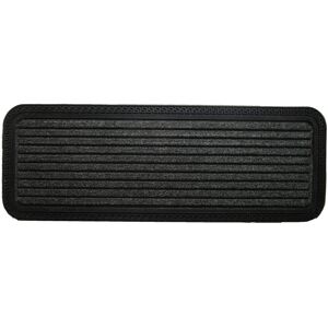 Gray Rubber Outdoor Step Mat Black 30.0 In. X 10.0 In. X 0.25 In. Gray Rubber Outdoor Step Mat Black 30.0 In. X 10.0 In. X 0.25 In.
