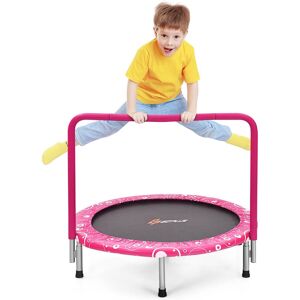 Costway 36'' Kids Trampoline Rebounder W/Full Covered Handrail & Pad Pink See details Costway 36'' Kids Trampoline Rebounder W/Full Covered Handrail & Pad Pink See details