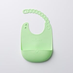 Miniware Roll & Lock Bib Key Lime Miniware Roll & Lock Bib Key Lime