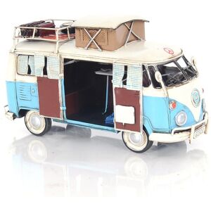 Old Modern Handicrafts Volkswagen Camp Bus Model Car Multi 11.5x5.5x6 Old Modern Handicrafts Volkswagen Camp Bus Model Car Multi 11.5x5.5x6