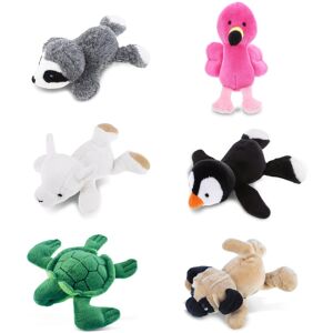 DolliBu Fluffy Cool Animals Stuffed Plush Magnets Kit - 6 Pc. Set - 4.4 inches Multicolor 4.4 inches DolliBu Fluffy Cool Animals Stuffed Plush Magnets Kit - 6 Pc. Set - 4.4 inches Multicolor 4.4 inches