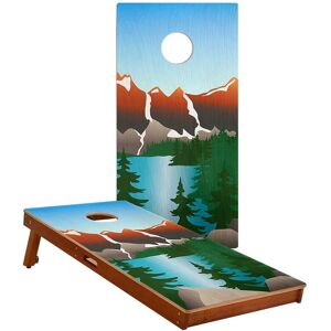 Skip's Garage Rocky Mountain National Park All-Weather Cornhole Boards NO Bags Skip's Garage Rocky Mountain National Park All-Weather Cornhole Boards NO Bags