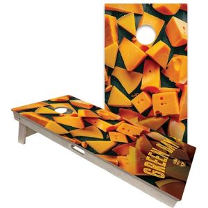 Skip's Garage Green Bay Packers Regulation 2x4 Cornhole Board Set Premium Skip's Garage Green Bay Packers Regulation 2x4 Cornhole Board Set Premium