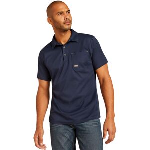 Men's Rebar Foreman Polo Shirt in Navy, Size: Small by Ariat Men's Rebar Foreman Polo Shirt in Navy, Size: Small by Ariat