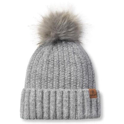 Women's Chilton Beanie Hat in Heather Grey by Ariat Women's Chilton Beanie Hat in Heather Grey by Ariat