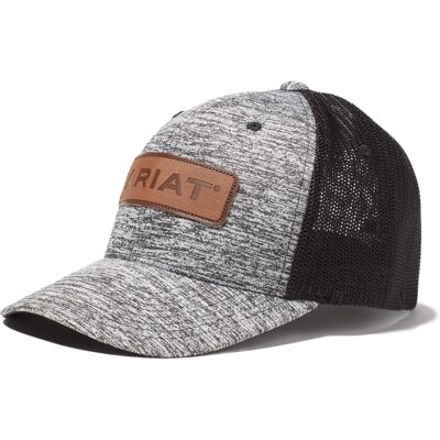 Men's Box Logo Snapback Cap in Grey, Size: Small/Medium Regular by Ariat Men's Box Logo Snapback Cap in Grey, Size: Small/Medium Regular by Ariat