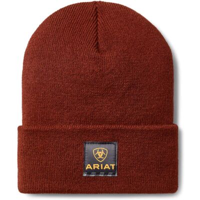 Rebar Beanie Hat in Fired Brick by Ariat Rebar Beanie Hat in Fired Brick by Ariat
