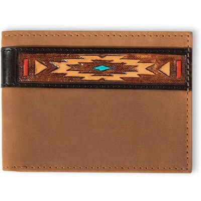 Men's Southwest Bifold Wallet in Black by Ariat Men's Southwest Bifold Wallet in Black by Ariat