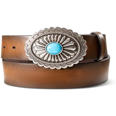 Women's Lucinda Belt in Brown, Size: XL by Ariat Women's Lucinda Belt in Brown, Size: XL by Ariat