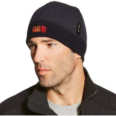 Men's Flame-Resistant Polartec Beanie in Black by Ariat Men's Flame-Resistant Polartec Beanie in Black by Ariat