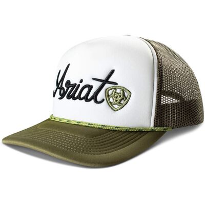 Women's Logo Script Cap in Green by Ariat Women's Logo Script Cap in Green by Ariat