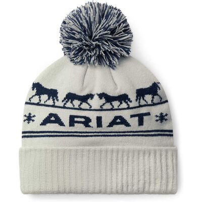Women's Apres Ski Beanie Hat in Off White by Ariat Women's Apres Ski Beanie Hat in Off White by Ariat