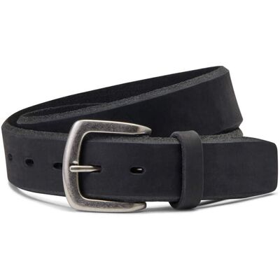 Men's Simple Embroidery Belt in Black Leather, Size: 36 by Ariat Men's Simple Embroidery Belt in Black Leather, Size: 36 by Ariat