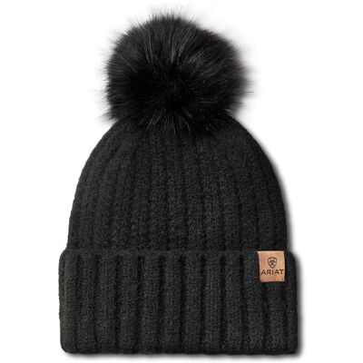 Women's Chilton Beanie Hat in Black by Ariat Women's Chilton Beanie Hat in Black by Ariat