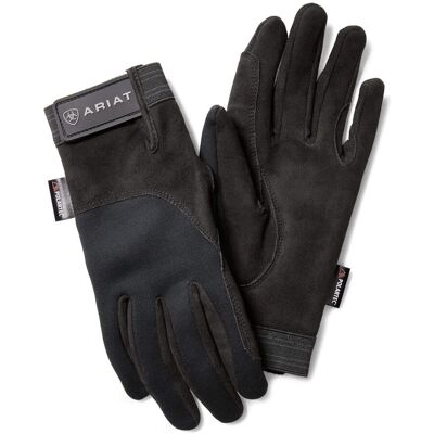 Insulated Tek Grip Gloves in Black, Size: 7.5 by Ariat Insulated Tek Grip Gloves in Black, Size: 7.5 by Ariat